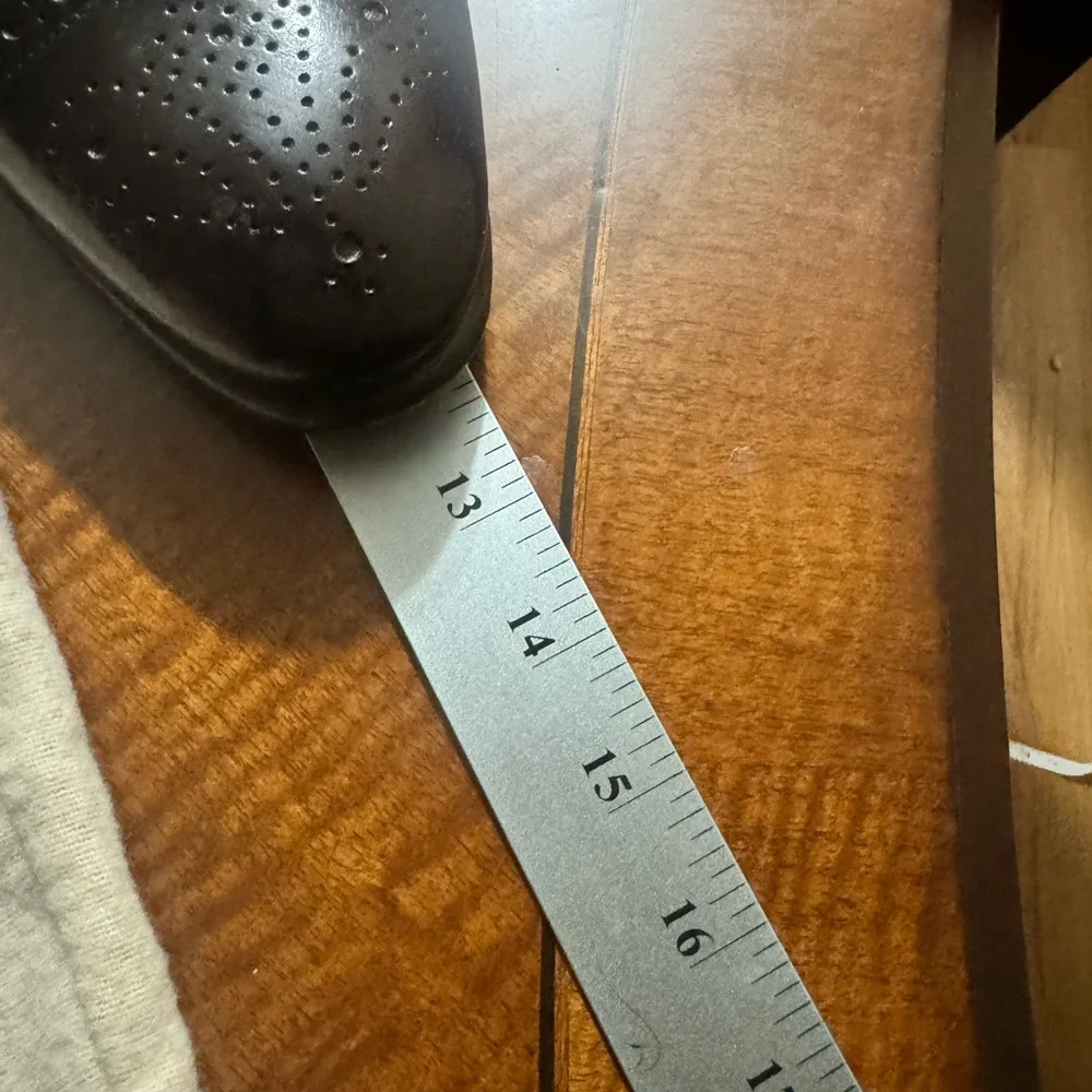 Santoni Two-Tone Leather Oxford Shoes size 10 - Picture 7 of 7
